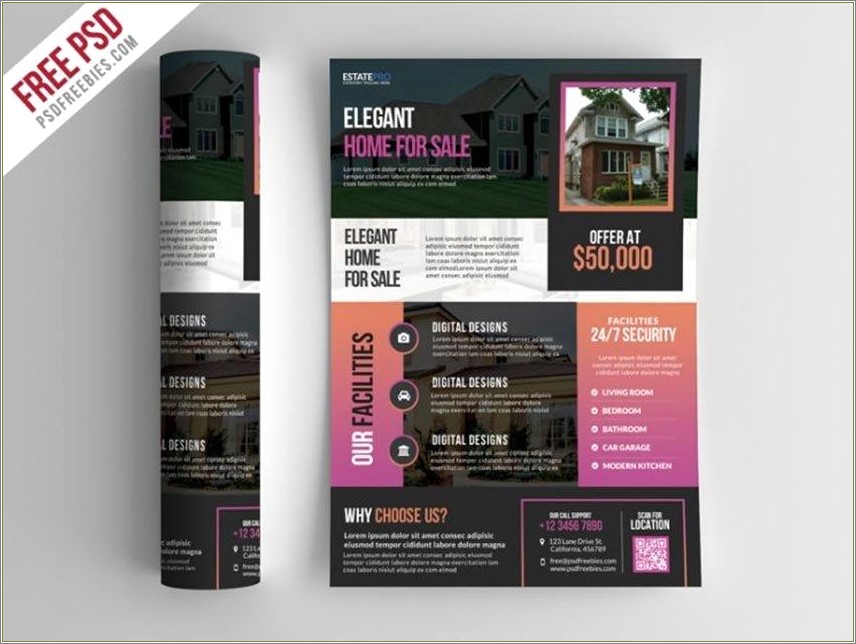 Florida Real Estate Flyer Template Free
