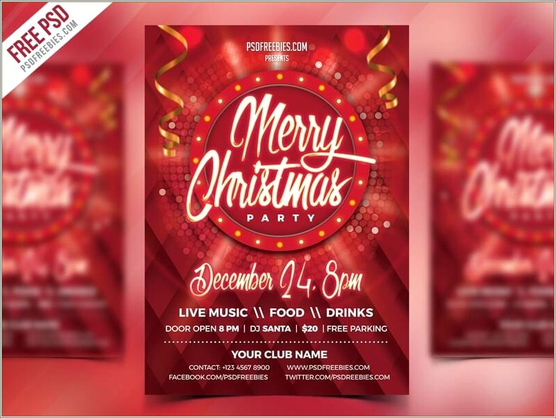Flyer Templates For Photoshop Free Download