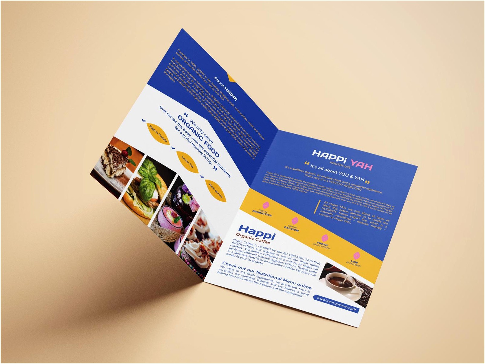 Food Product Brochure Templates Free Download
