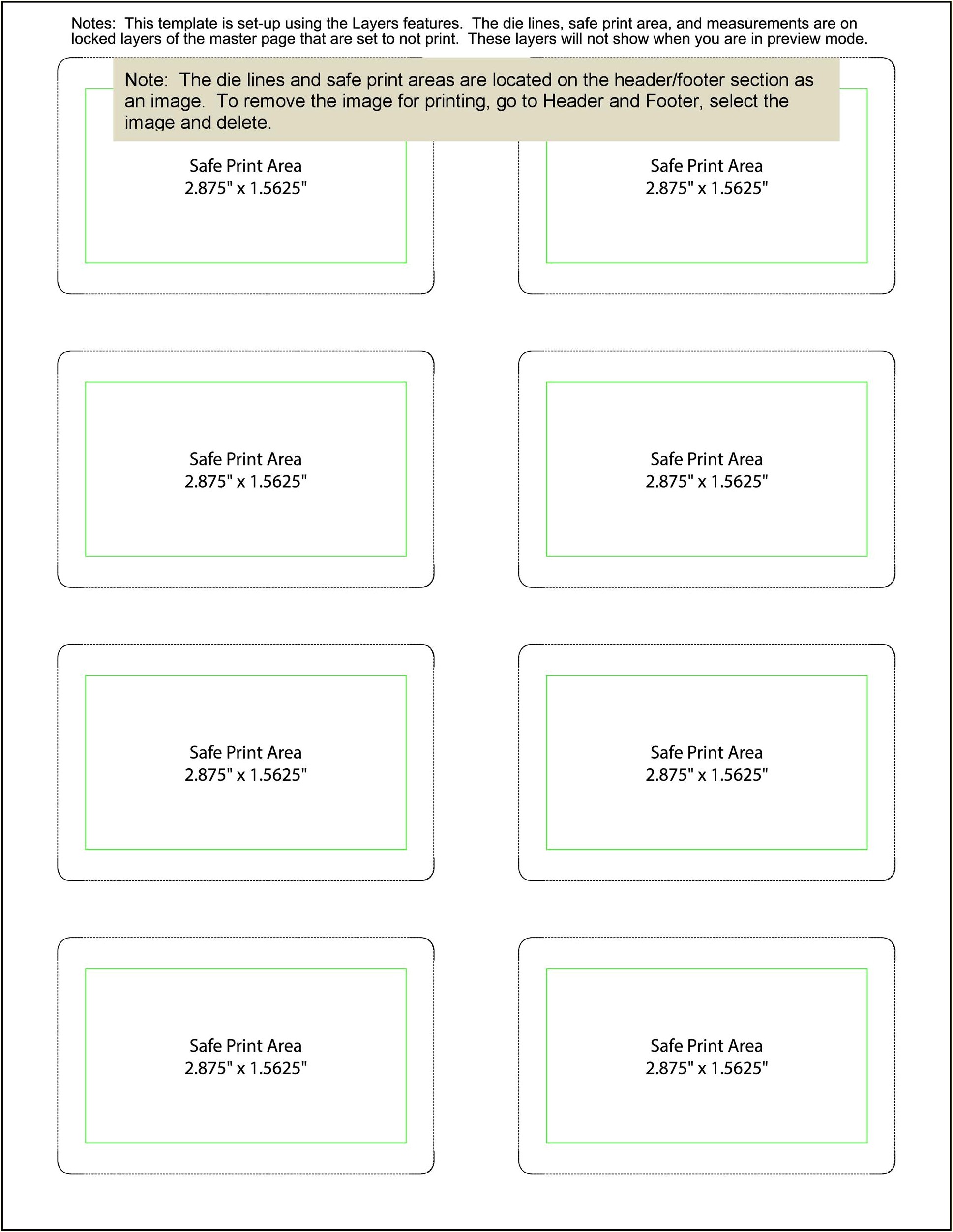 Food Tent Card Template Free Download