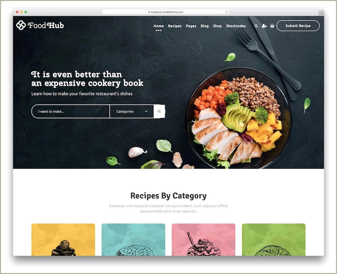 Food Web Design Templates Free Download