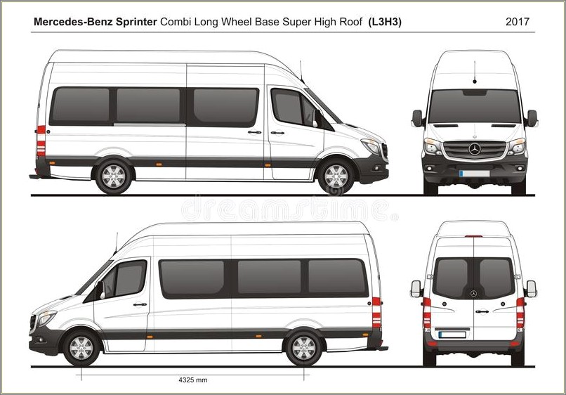 Ford Transit 2012 Free Vector Template
