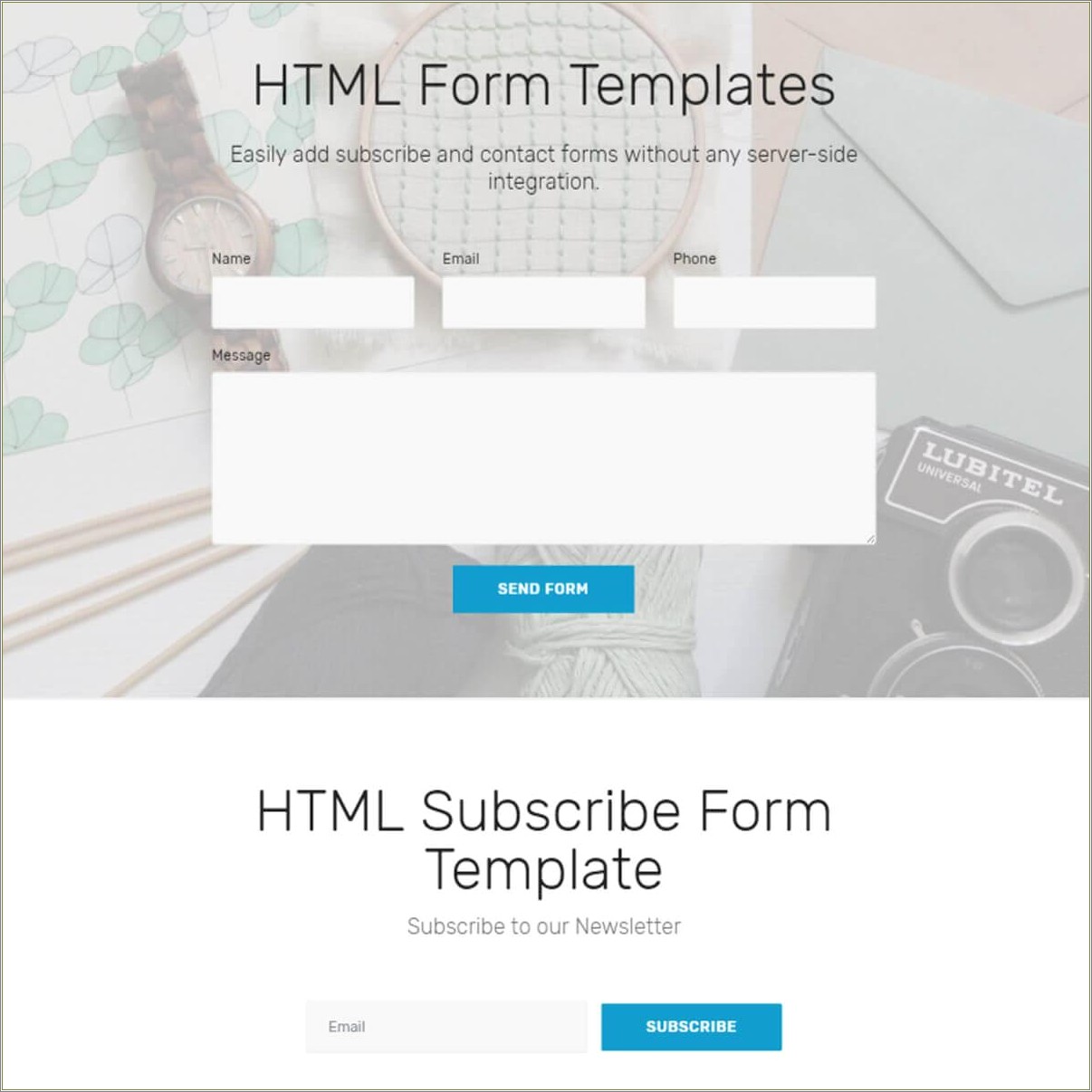 Form Css Style Templates Free Download