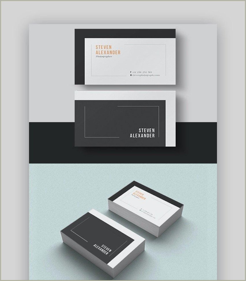Free 2 Sided Business Card Template