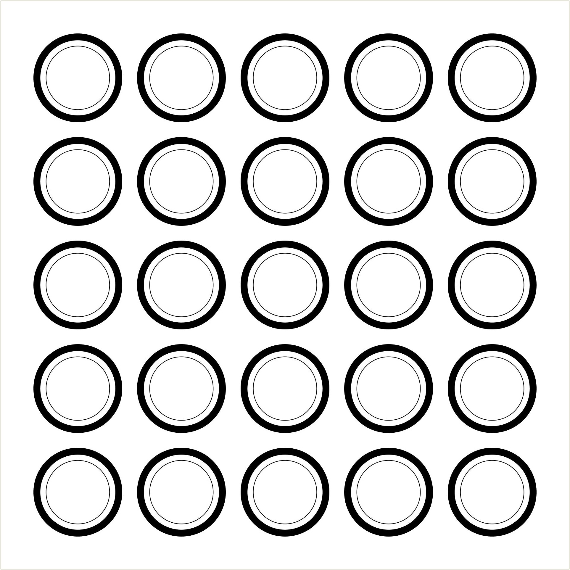 Free 3 Inch Circle Template Printable
