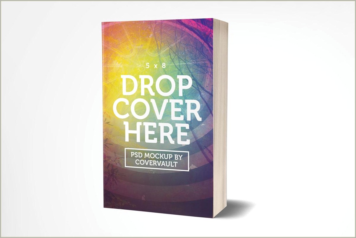 Free 3d Book Cover Template Psd