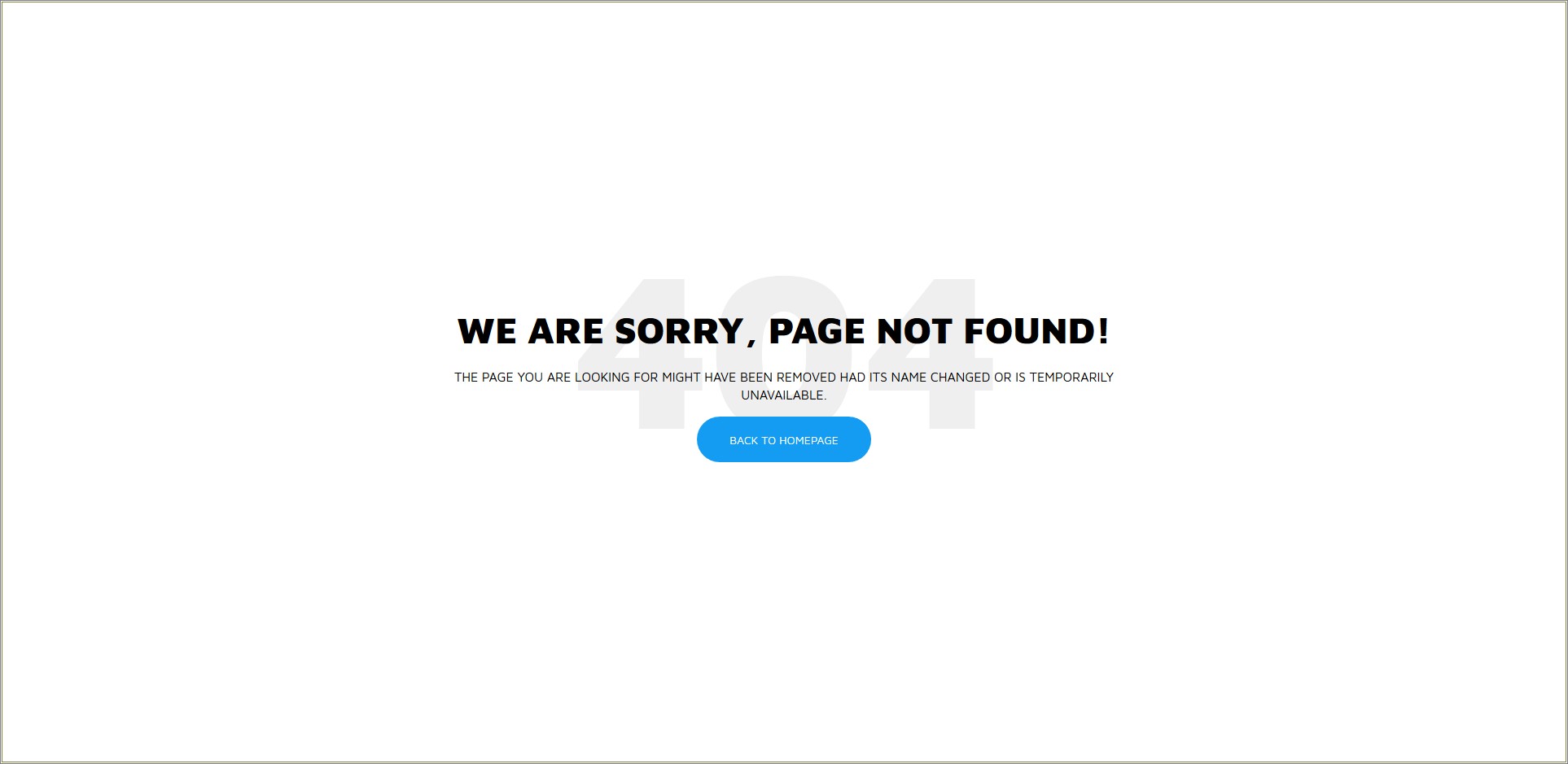Free 404 Page Not Found Template