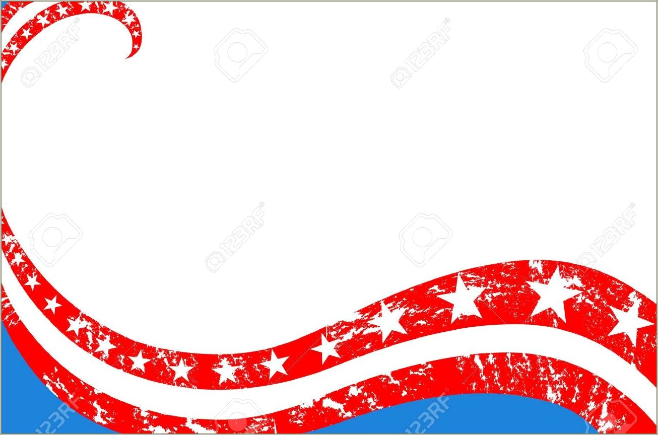 Free 4th Of July Background Template