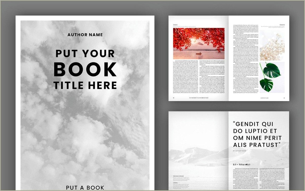 Free Adobe Indesign Book Layout Templates