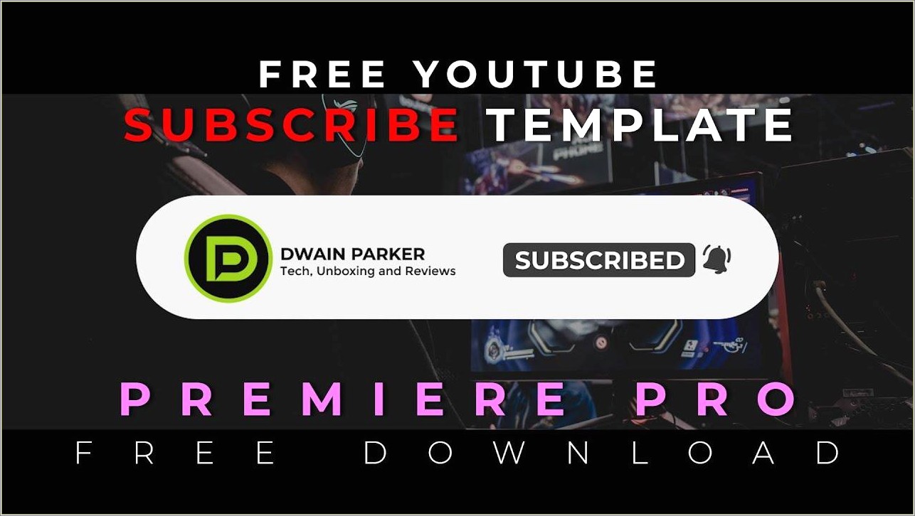 Free Adobe Premiere Youtube Intro Templates