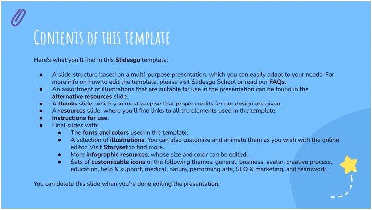 Free Animated Powerpoint Presentation Slide Template
