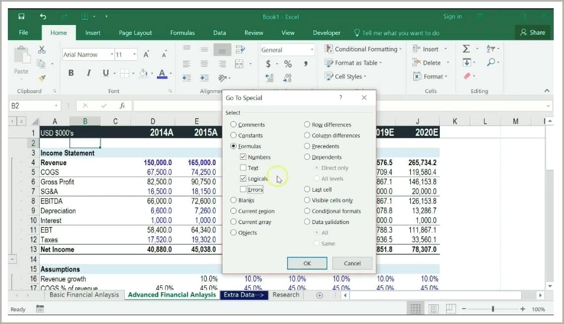 Free Asset Financial Template Microsoft Excel