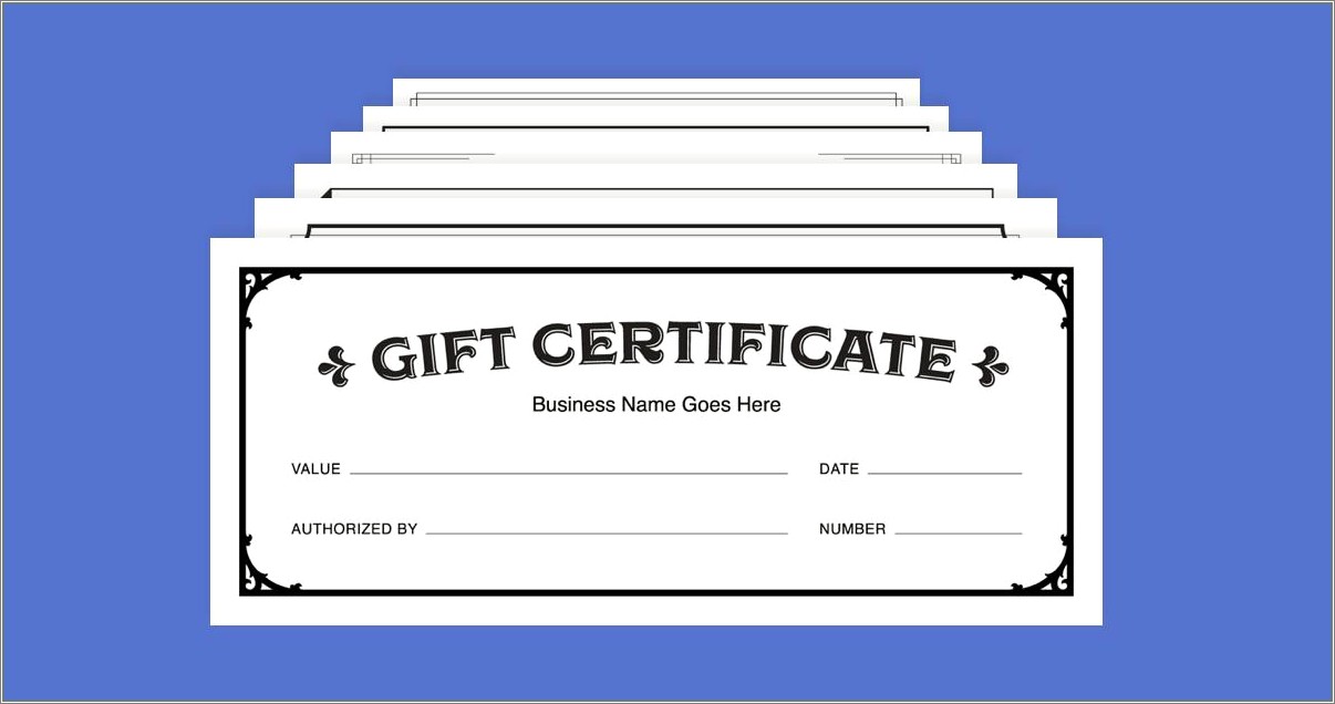Free Auto Repair Gift Certificate Template
