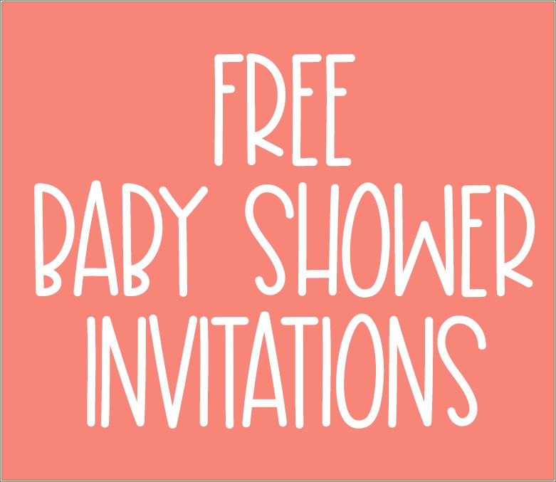 Free Baby Shower Girl Invitation Templates