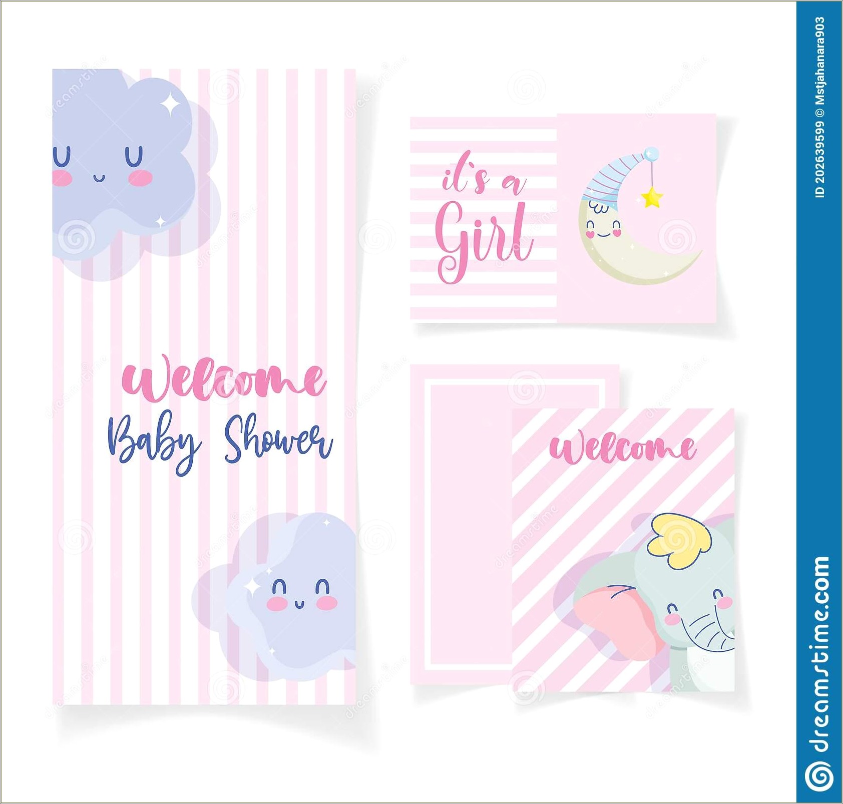 Free Baby Welcome Party Invitation Templates