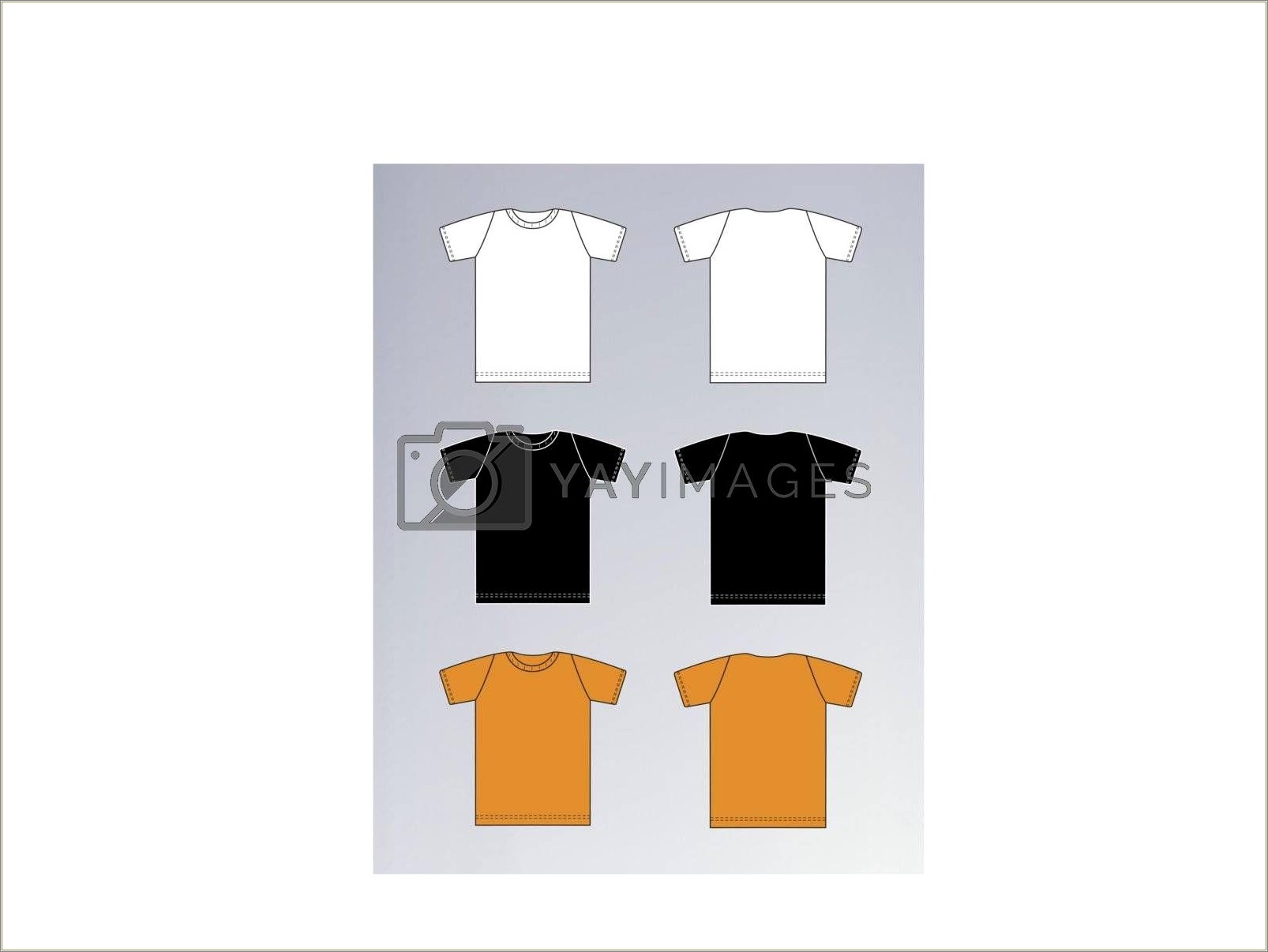 Free Back T Shirt Design Templates