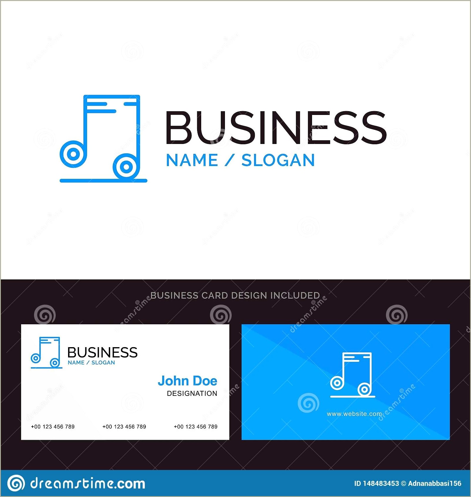 Free Band Business Card Template Download