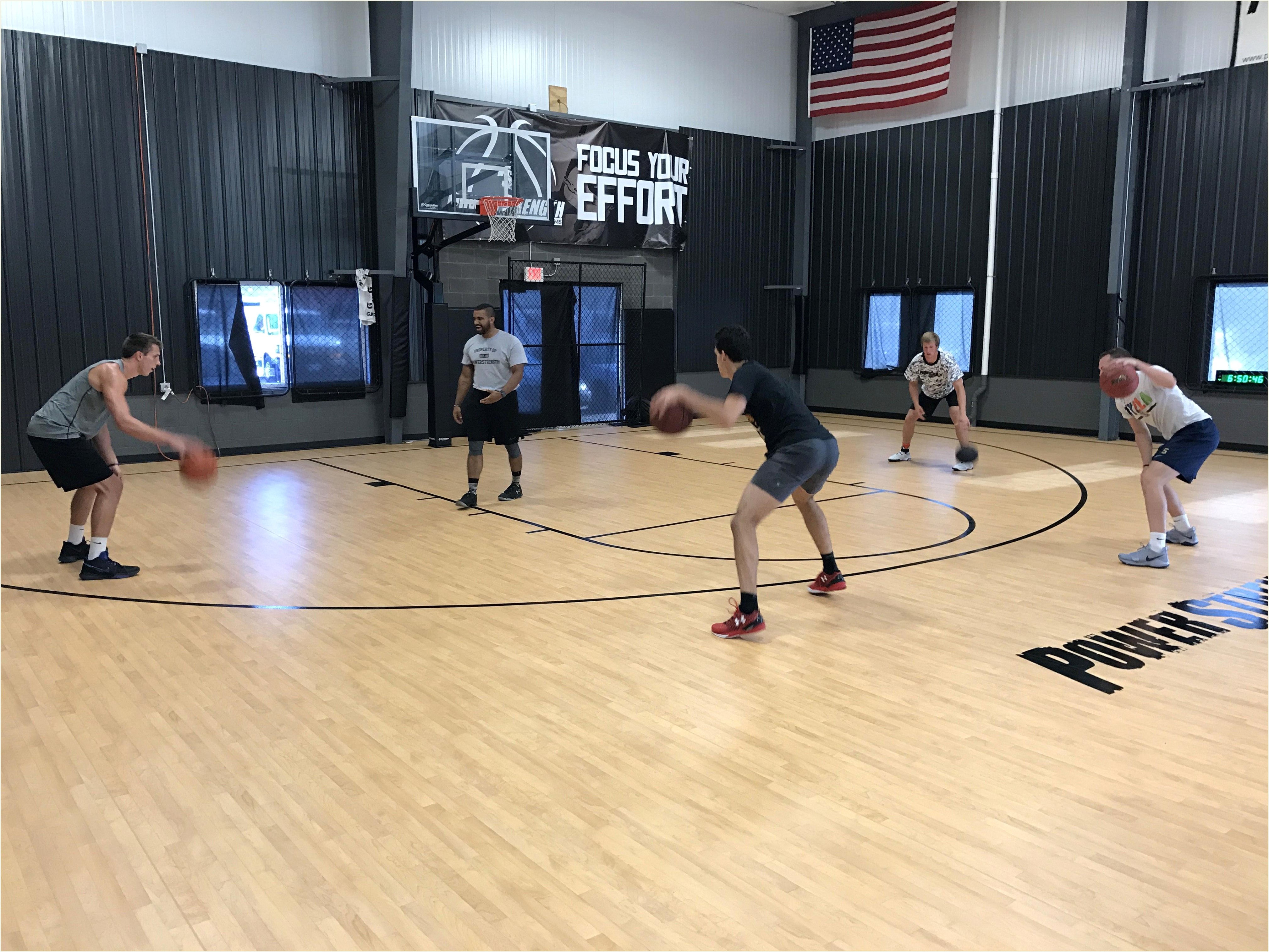 Free Basketball Weight Room Training Template