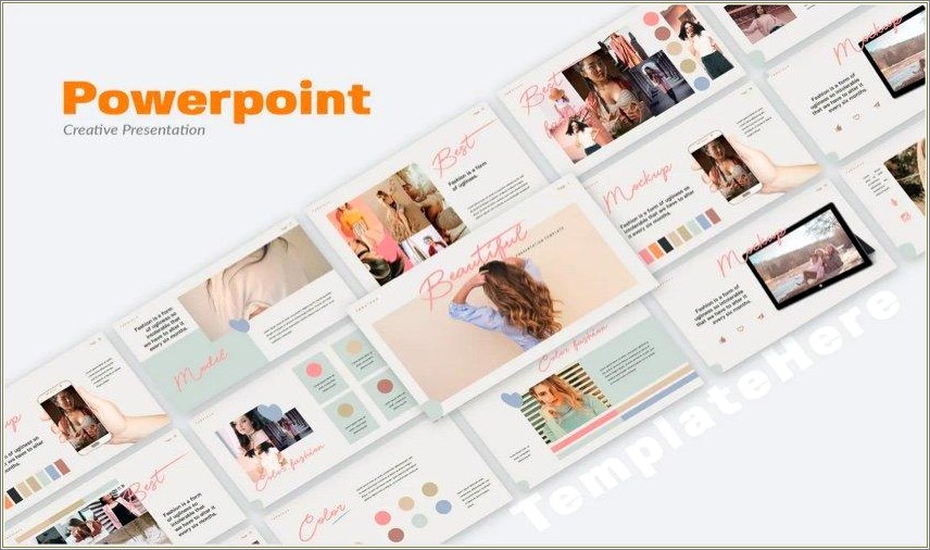 Free Beatiful Power Point Template Examples