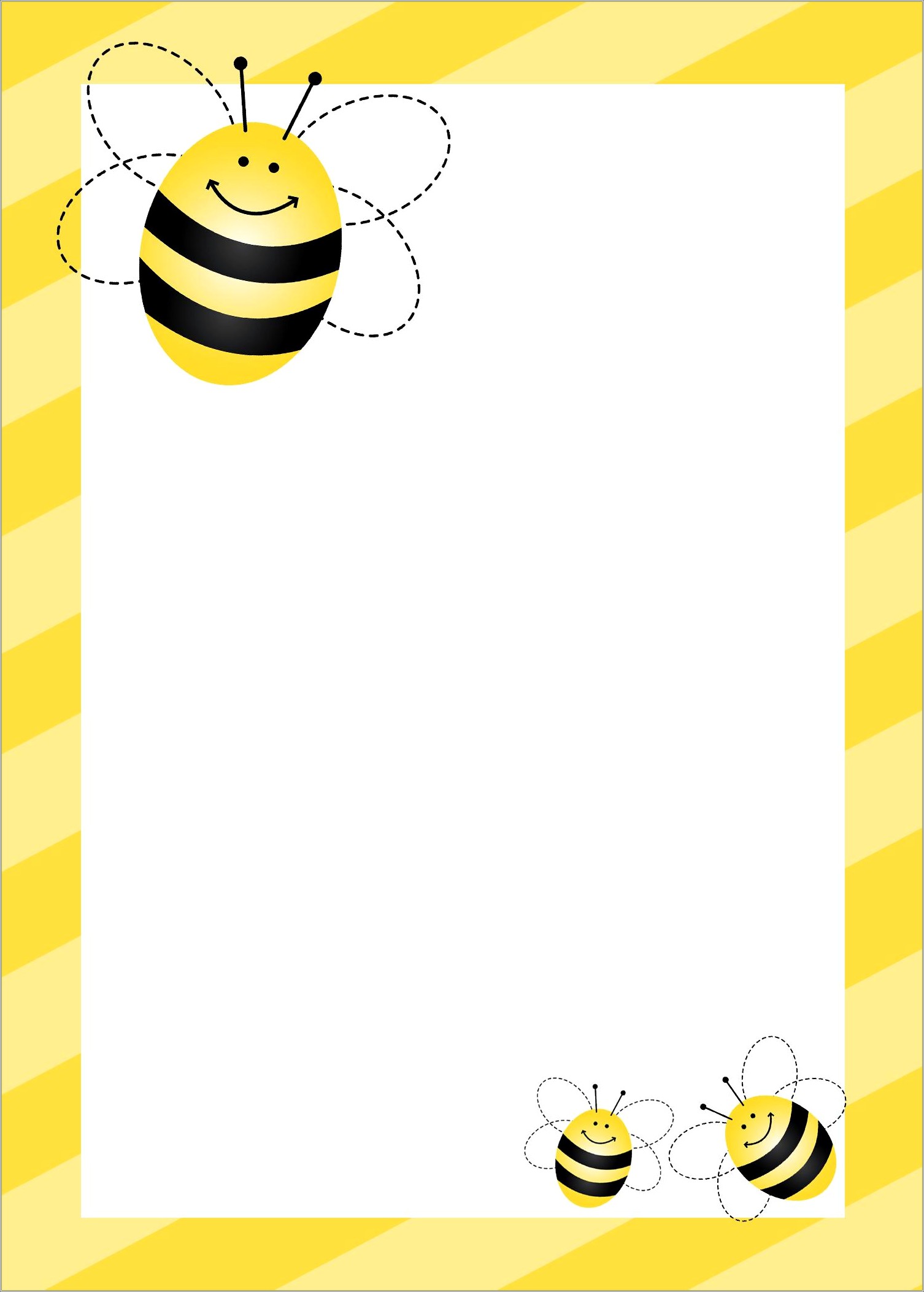 Free Bee Day Birthday Invitation Template