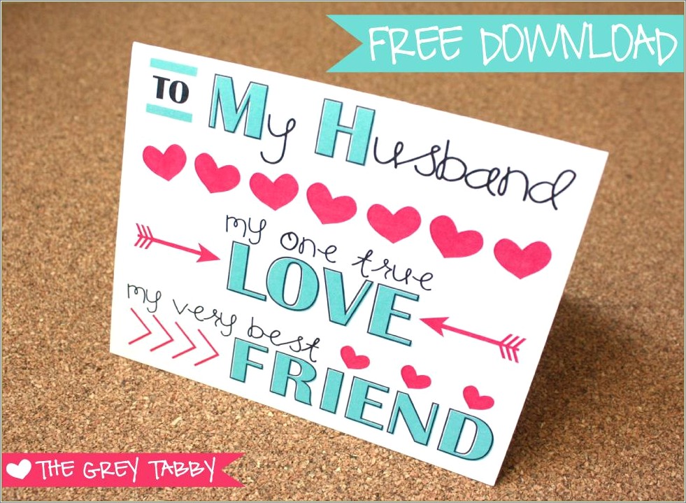 Free Birthday Card Templates For Boyfriend