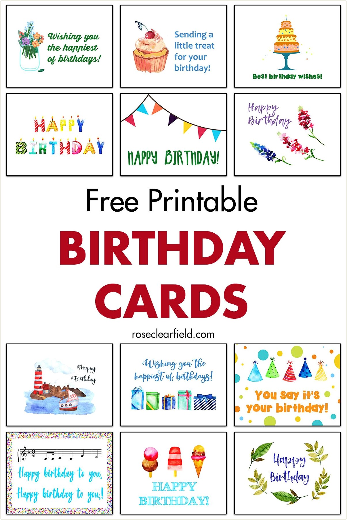 Free Birthday Card Templates For Husband