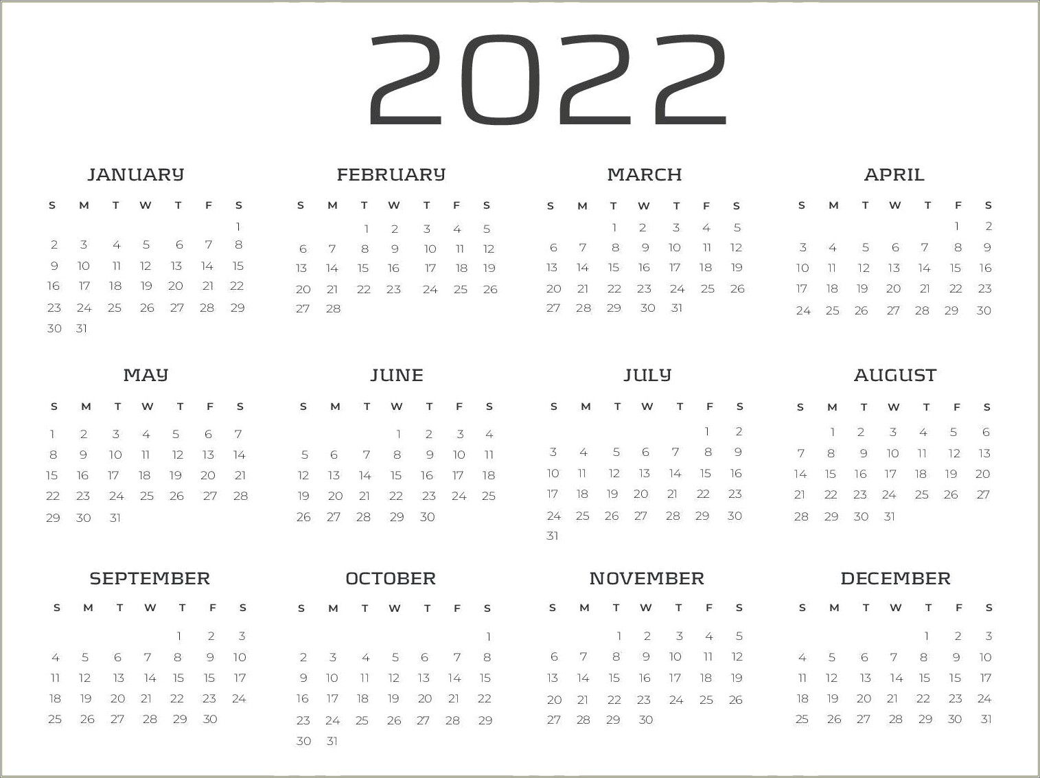 Free Blank Calendar Template August 2018