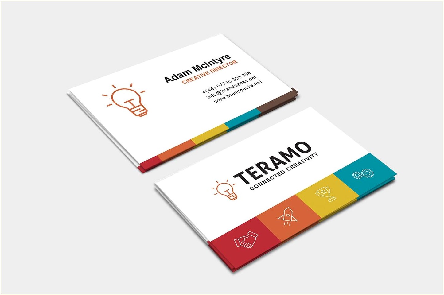 Free Blank Photoshop Business Card Template