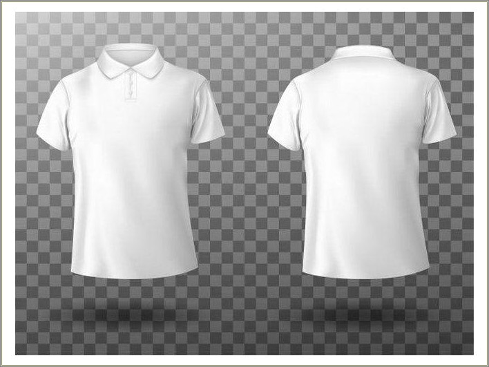 Free Blank Polo Shirt Templates Download