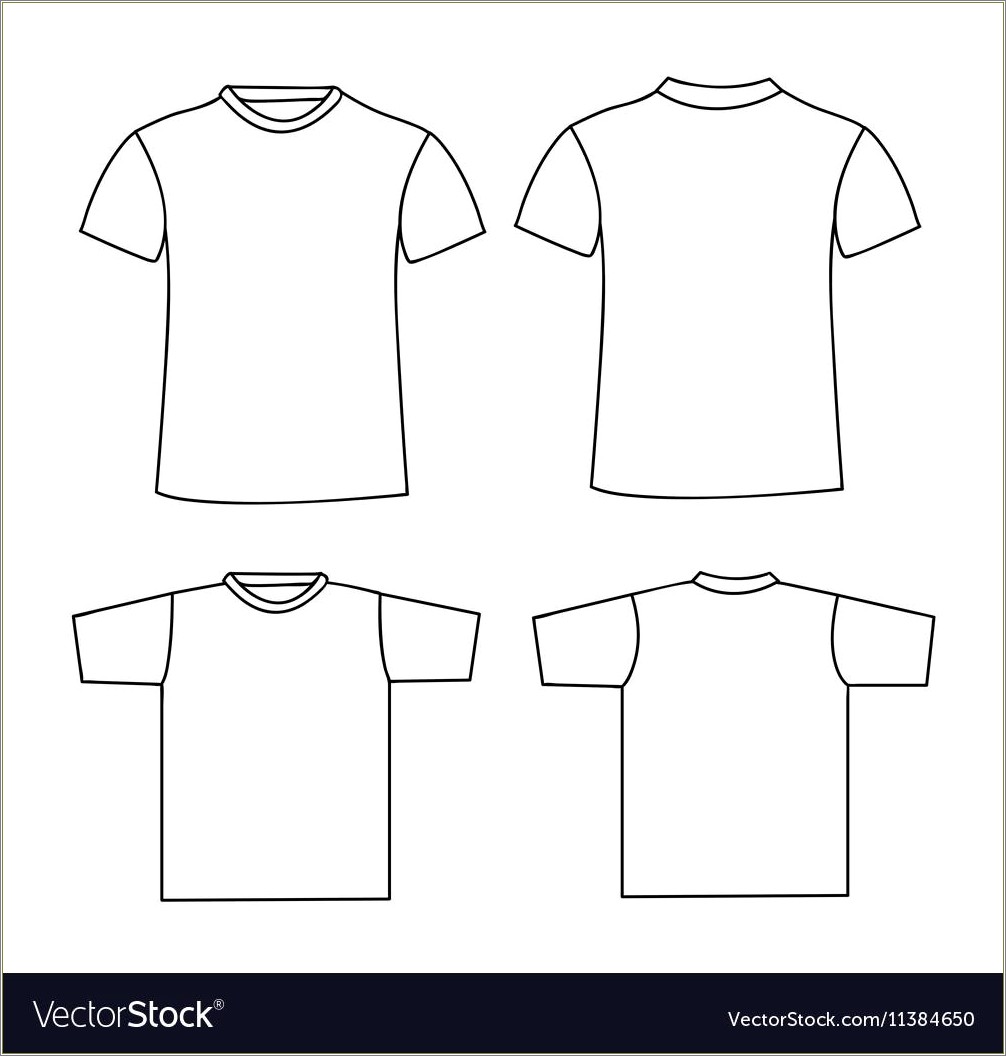 Free Blank T Shirt Template Design