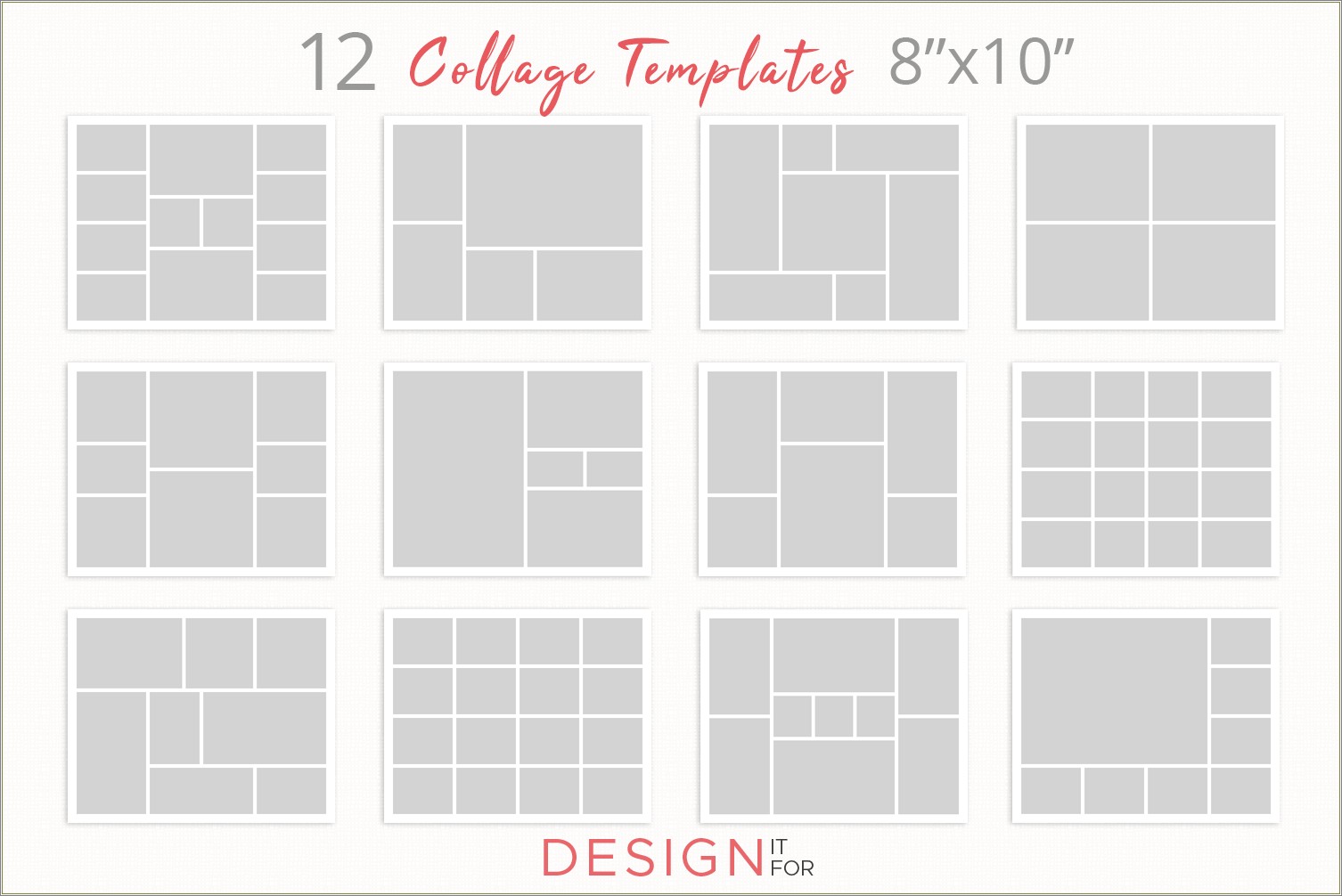 Free Blog Storyboard Templates For Photographers