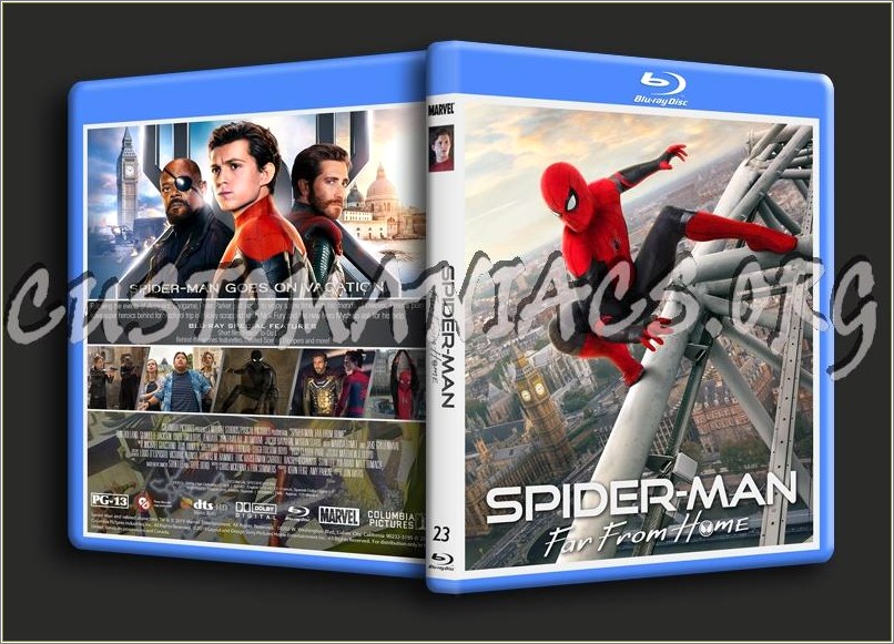 Free Blu Ray Cover Template Download