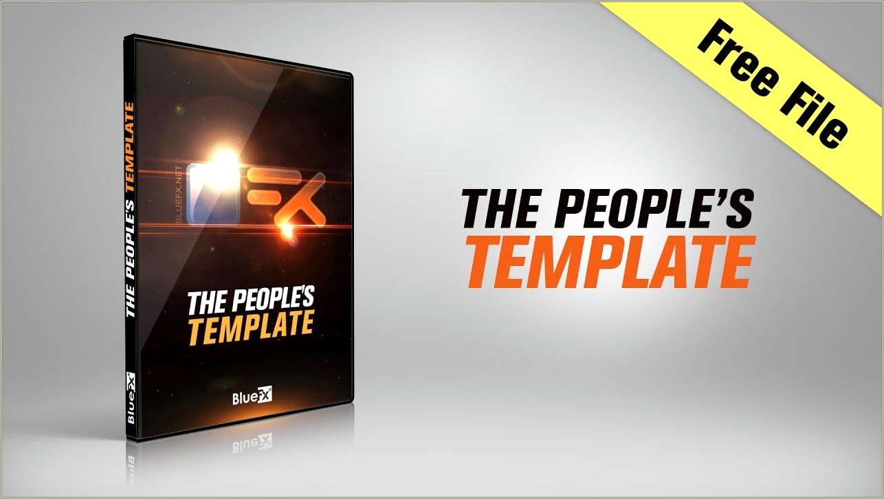 Free Book Template In After Effects