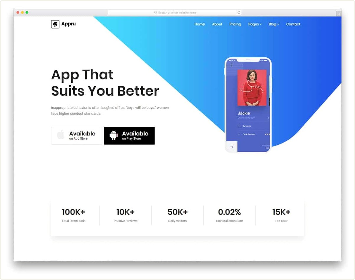 Free Bootstrap Templates For Landing Page