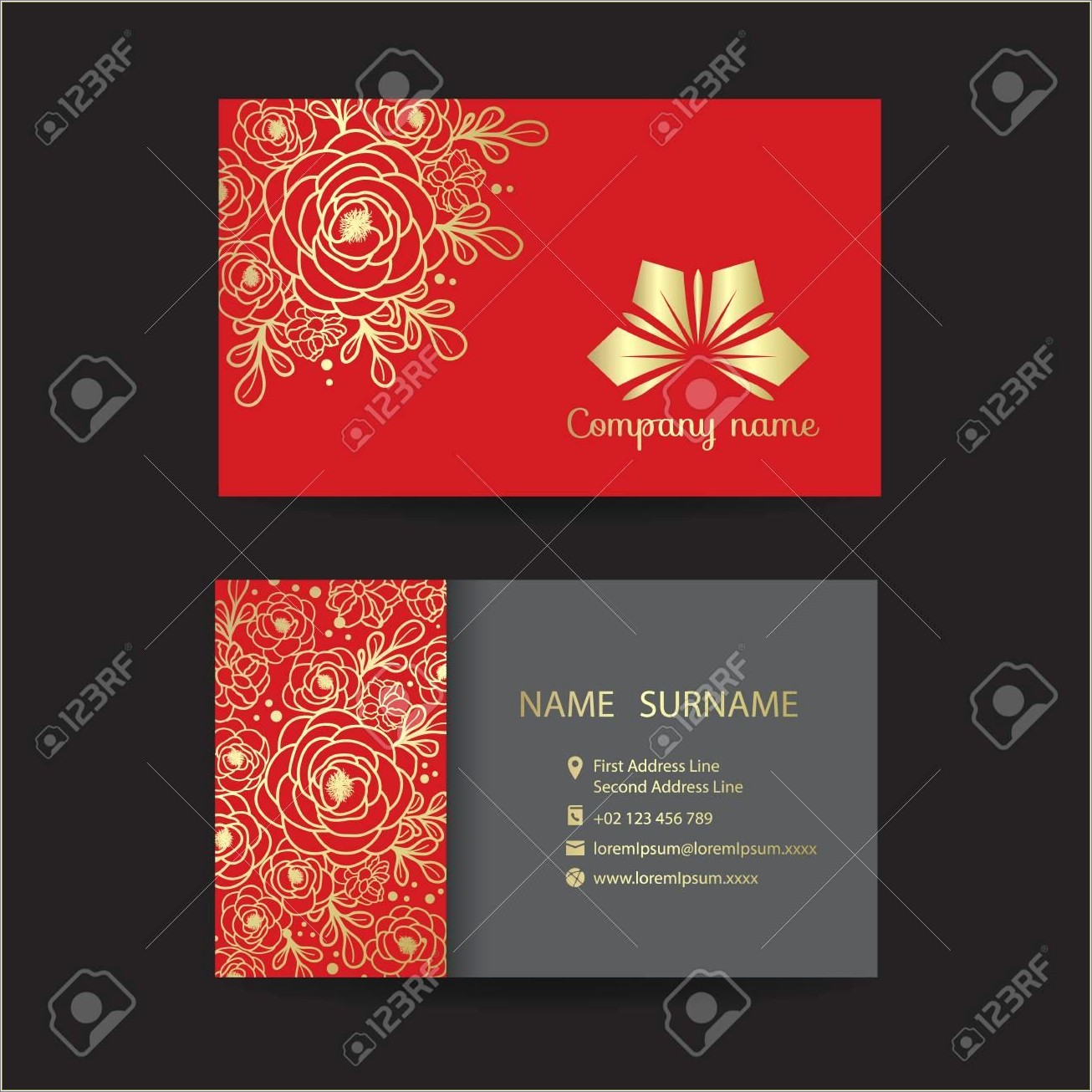 Free Borders Templates For Business Cards