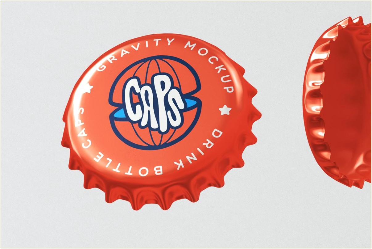 Free Bottle Cap Template For Word