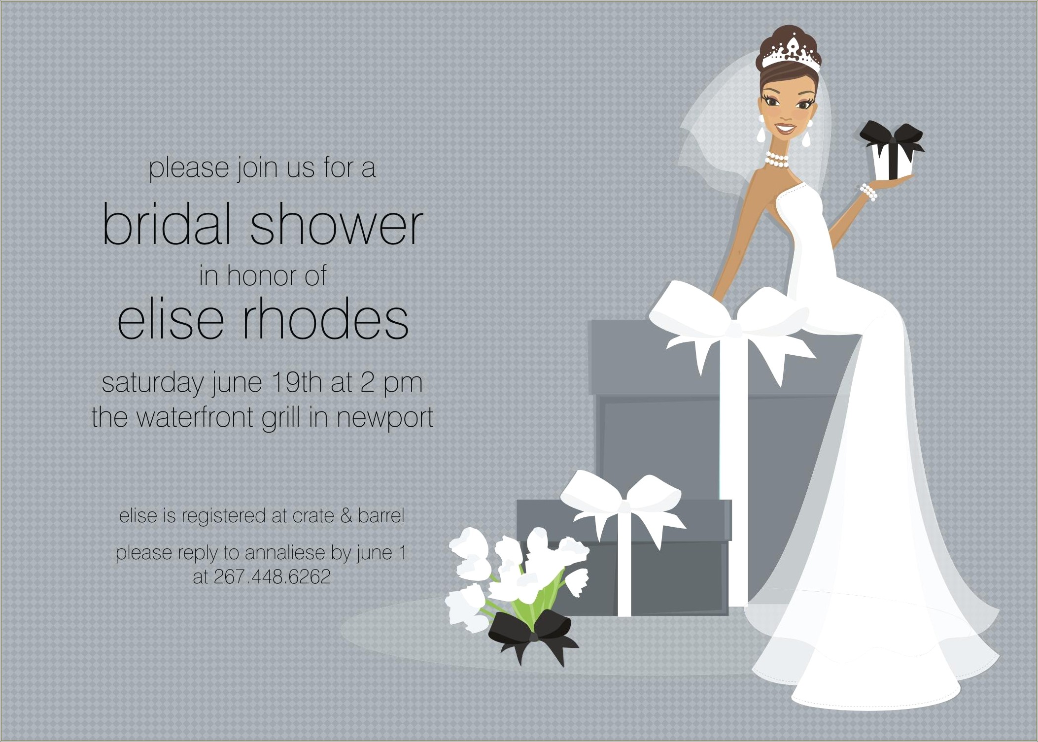 Free Bridal Shower Invitation Word Template