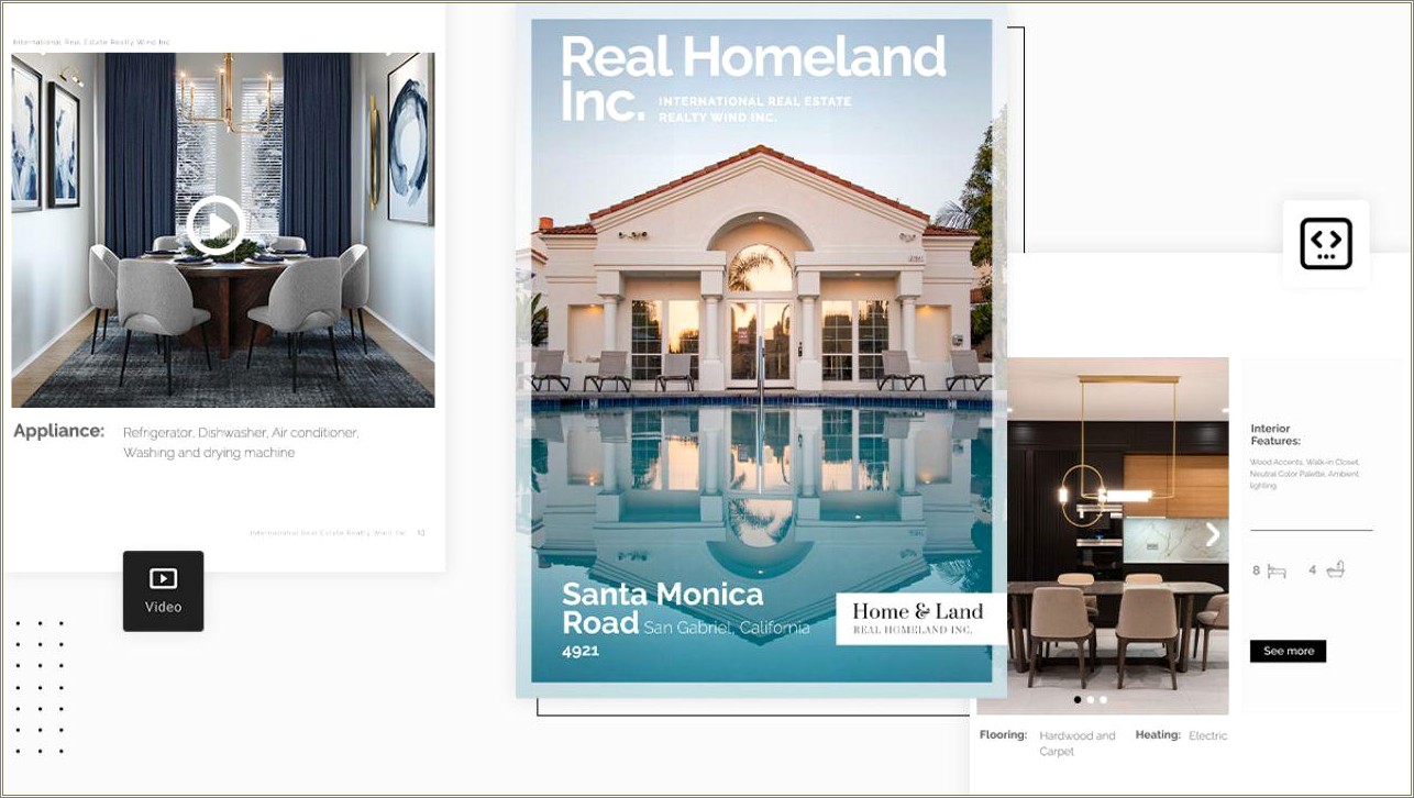 Free Brochure Design Templates Real Estate