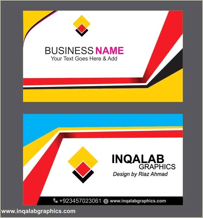 Free Business Card Ai File Template