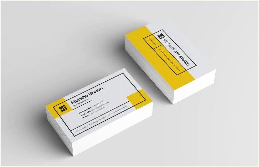 Free Business Card Template For Illustrator