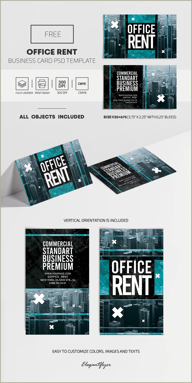 Free Business Card Template For Office
