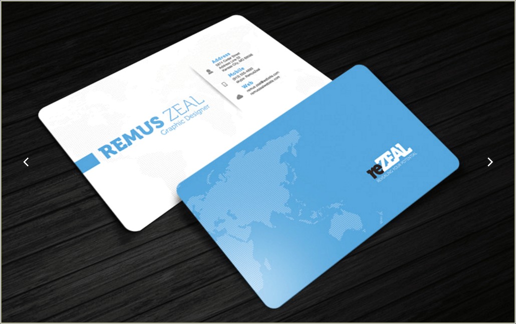 Free Business Card Template Ms Word