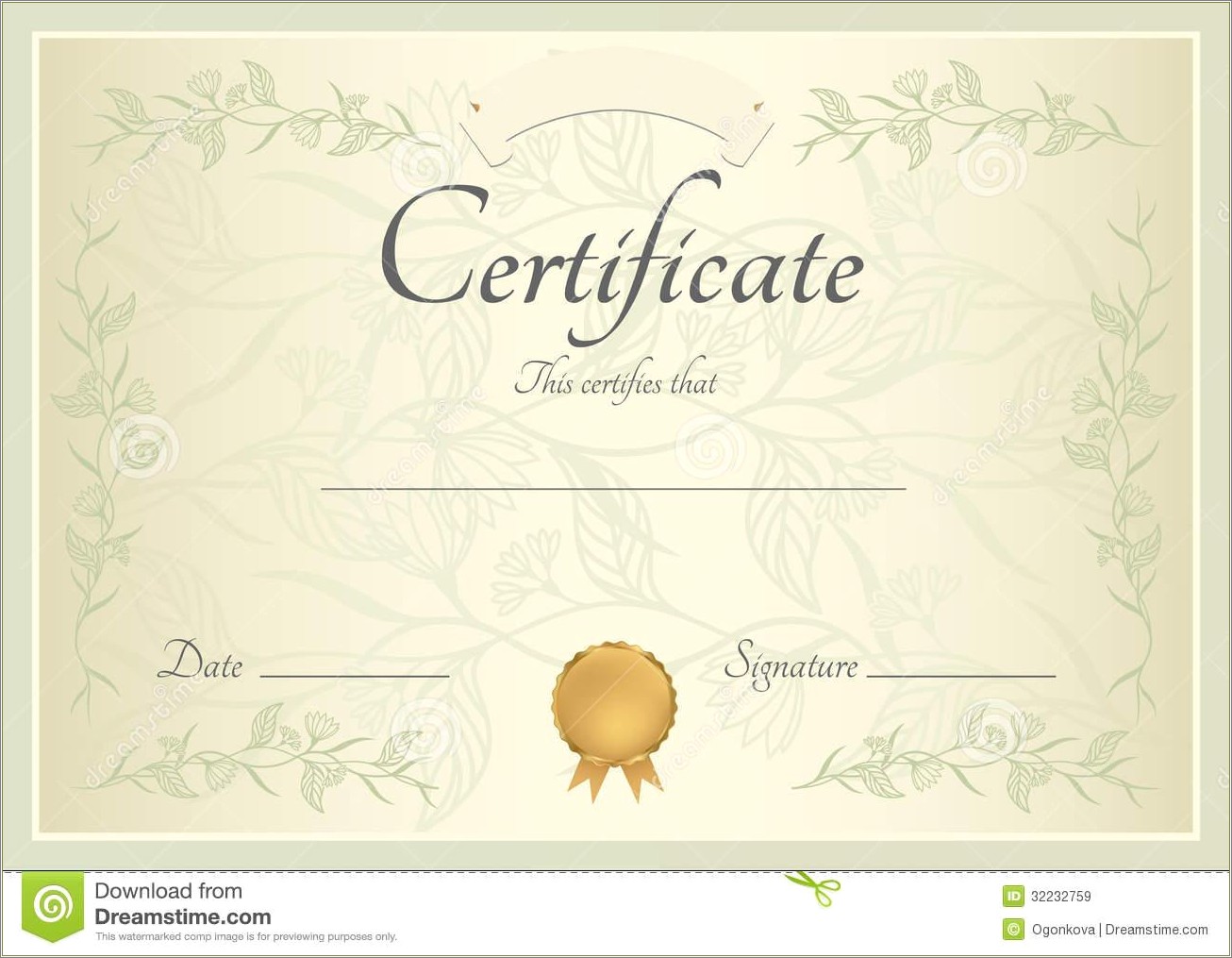 Free Business Certificate Templates For Word