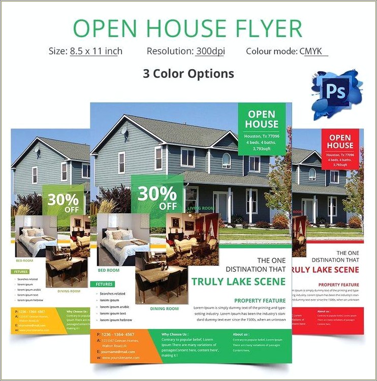 Free Business Open House Flyer Template