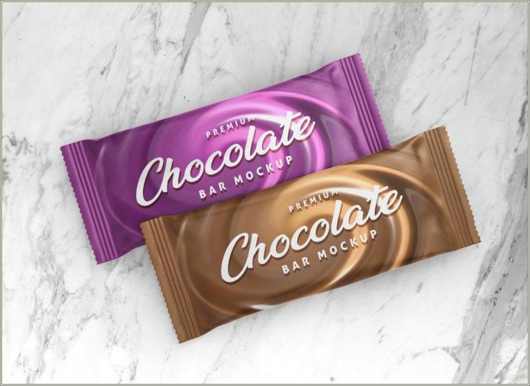 Free Chocolate Packaging Mockup Psd Template