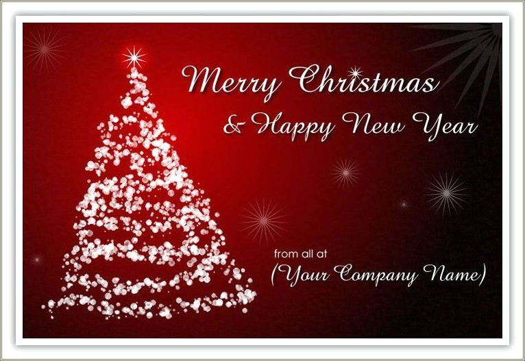 Free Christmas Card With Pictures Templates