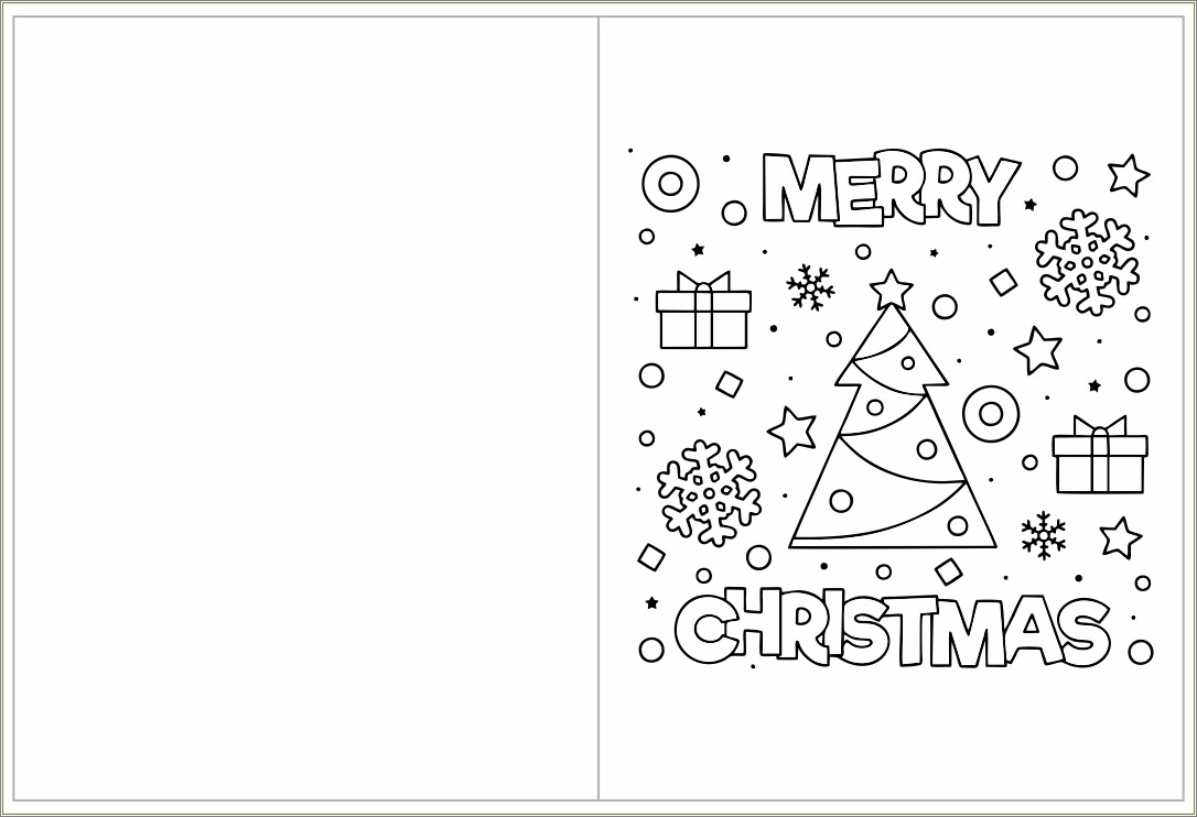 Free Christmas Cards Templates For Kids