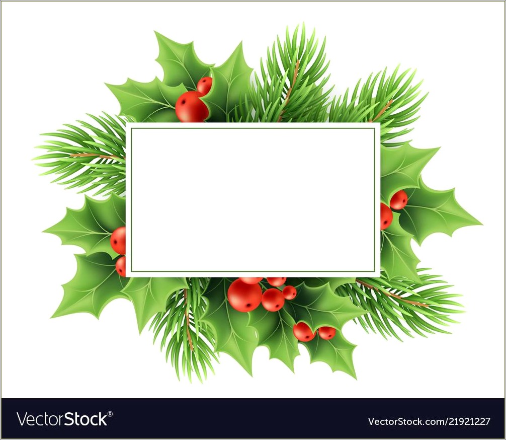 Free Christmas Photo Greeting Card Template