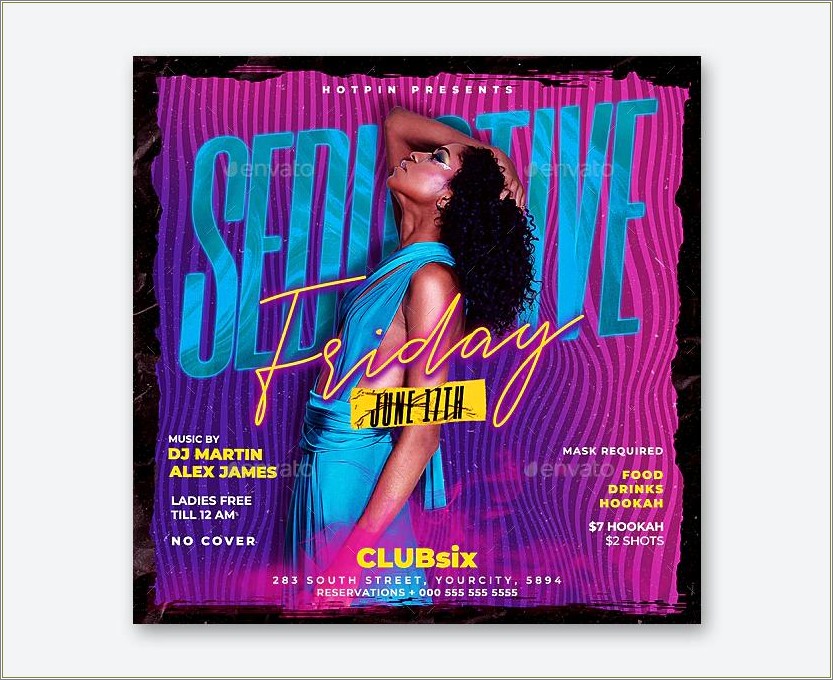 Free Club Flyer Templates Photoshop Download