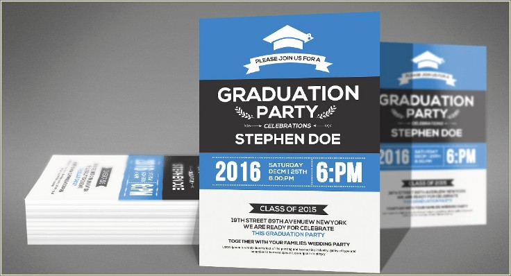 Free College Graduation Announcement Templates 2016